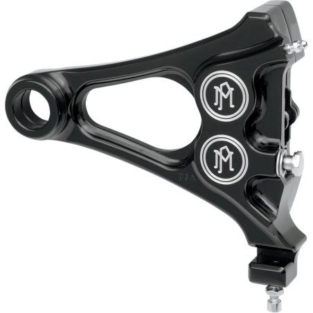 Étrier à alésage différentiel quatre pistons