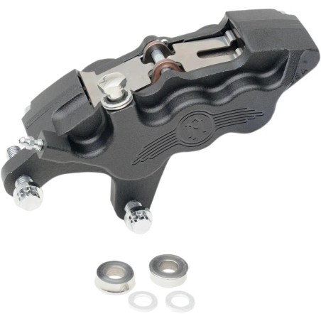 Six-Piston Differential-Bore Front Caliper