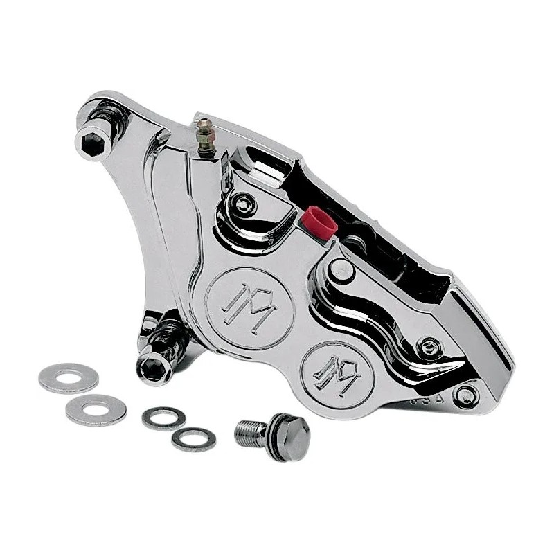 Étrier à alésage différentiel quatre pistons