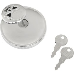 Screw-In Locking Skull Gas Cap