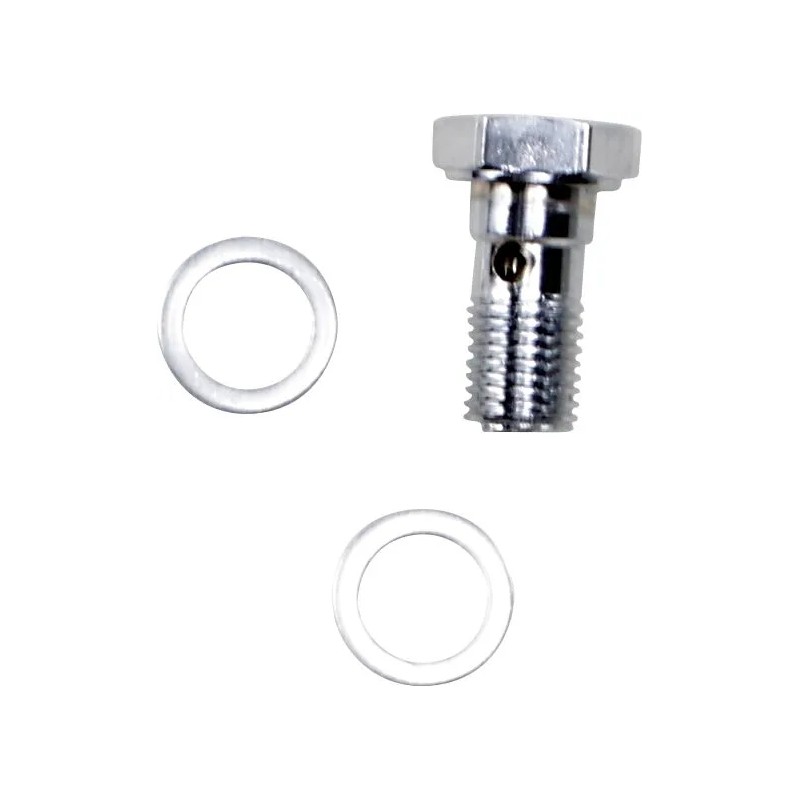 Universal Chrome Steel Banjo Bolt