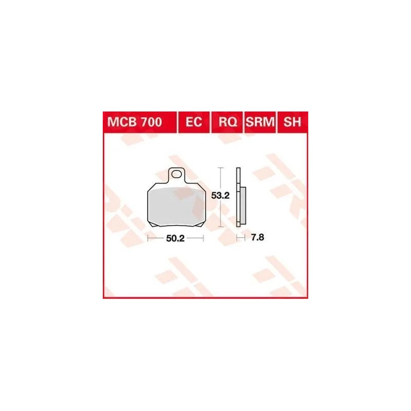 RQ Series Organic Sports Brake Pads