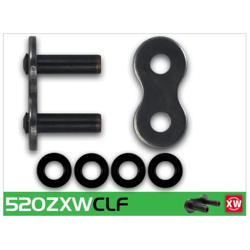 Attache rapide pour chaîne de transmission 520 ZXW