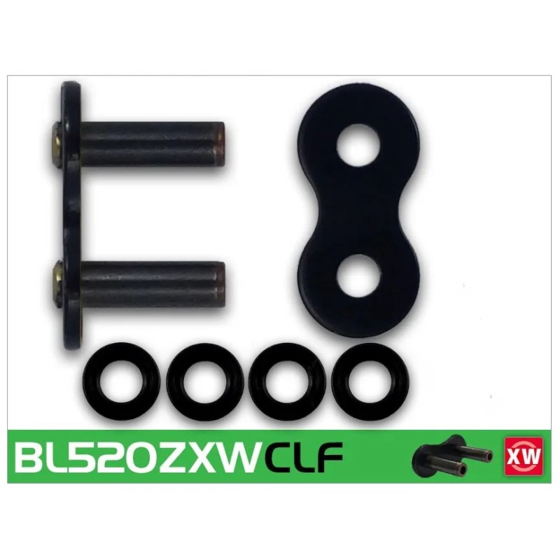 Attache rapide pour chaîne de transmission 520 ZXW