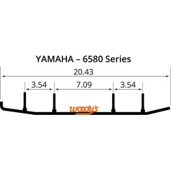 Extender Trail III  Flat-Top  Wear Bars