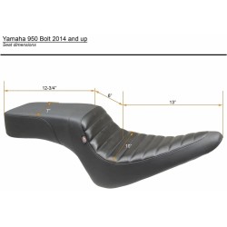 Selle monobloc Squareback