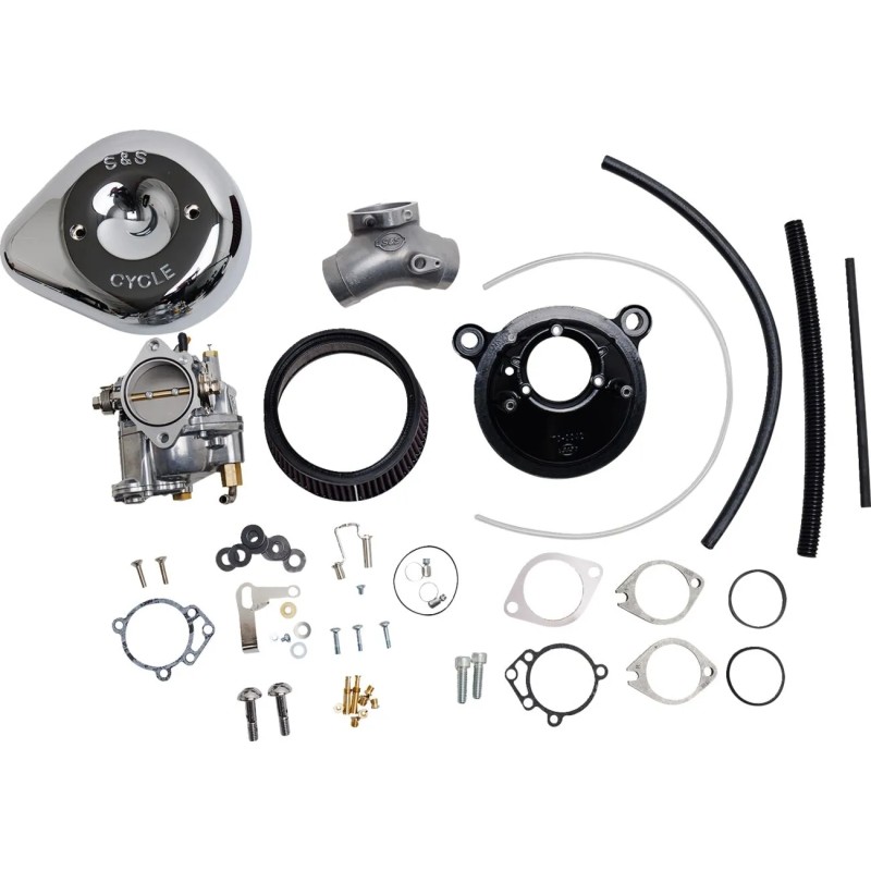 Super E Carburetor with Stealth Air Cleaner Kit