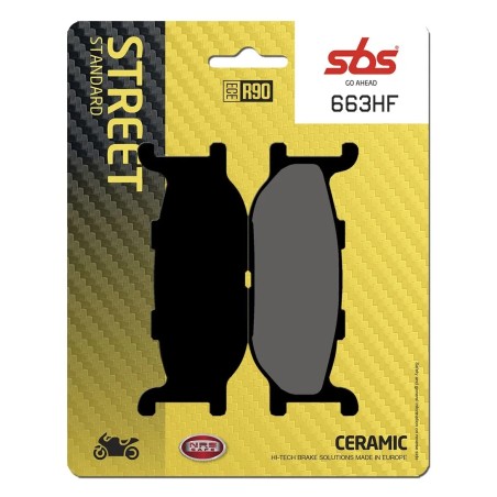 HF Street Ceramic Organic Brake Pads