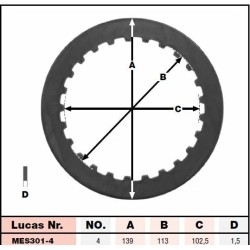 Clutch Steel Drive Plate Kit