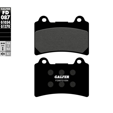 Semi-Metallic Brake Pads