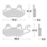 Racing Brake Pads ATV