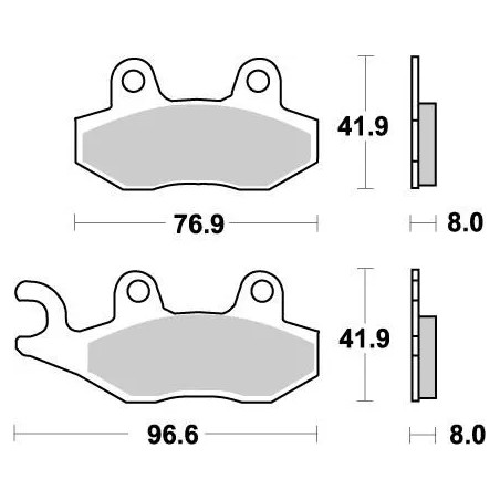 Nitro Brake Pads