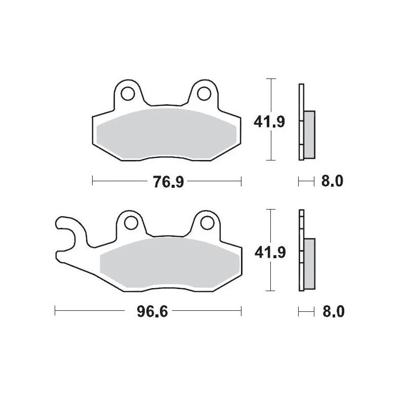 Racing Brake Pads Offroad