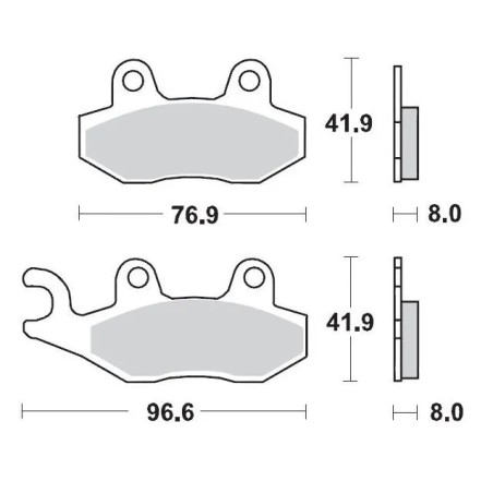 Racing Brake Pads Offroad