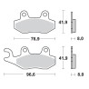Racing Brake Pads Offroad
