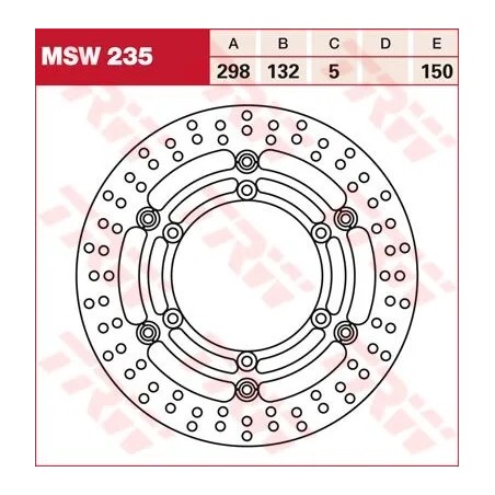 Round Floating Brake Rotor