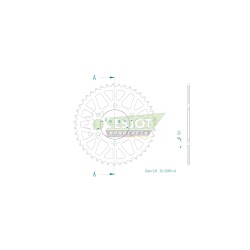 STANDARD SPROCKET REAR 520