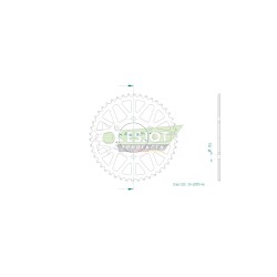 COURONNE ARRIÈRE STANDARD 520