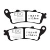 Vee Semi-Sintered Brake Pads