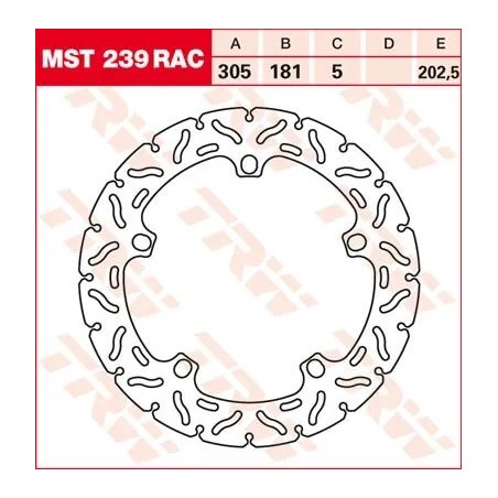 Disques de frein Racing