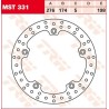 Round Fixed Brake Rotor 250-299mm