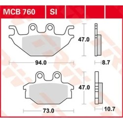 All Round Sintered Metal Brake Pads