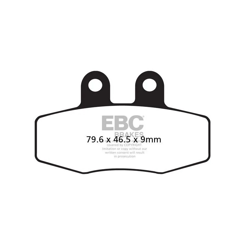 FA Series Organic Brake Pads