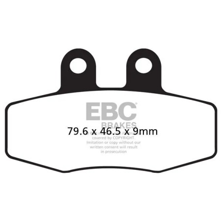 FA Series Organic Brake Pads