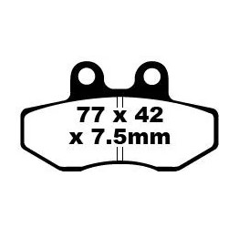FA Series Organic Brake Pads