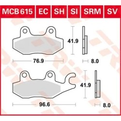 EC Series Ceramic Brake Pads