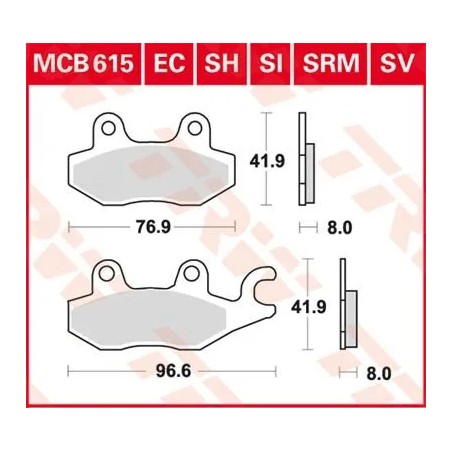 All Round Sintered Metal Brake Pads