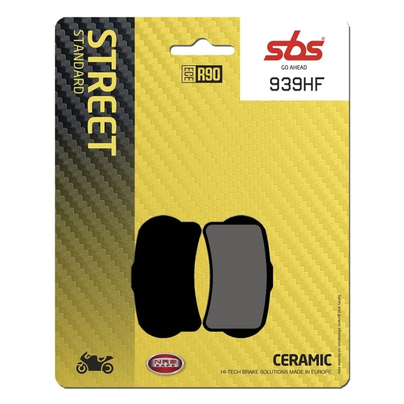 HF Street Ceramic Organic Brake Pads