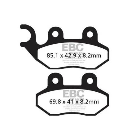 SFAC Carbon Series Scooter Brake Pads