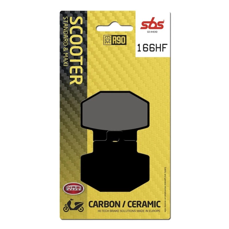 HF Street Ceramic Organic Brake Pads