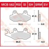 SH Series Sindered Rear Brake Pads