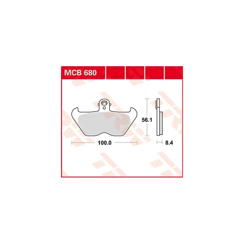 Organic Allround Brake Pad