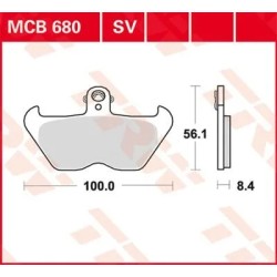 SV Series Sindered Brake Pads