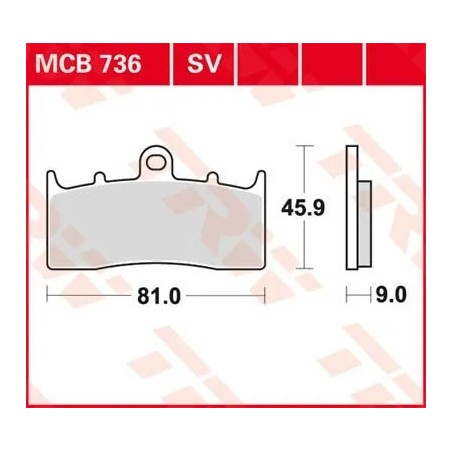 SV Series Sindered Brake Pads