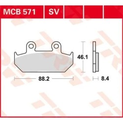 SV Series Sindered Brake Pads