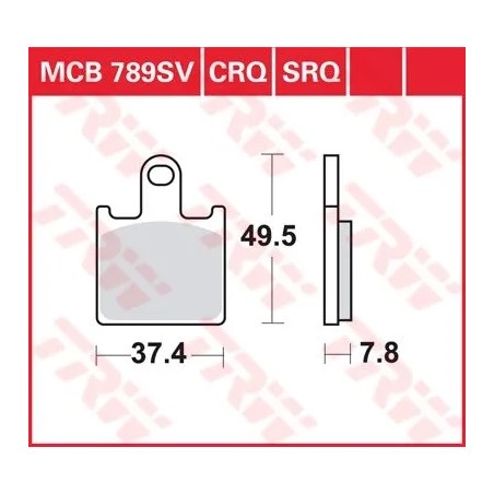 SV Series Sindered Brake Pads