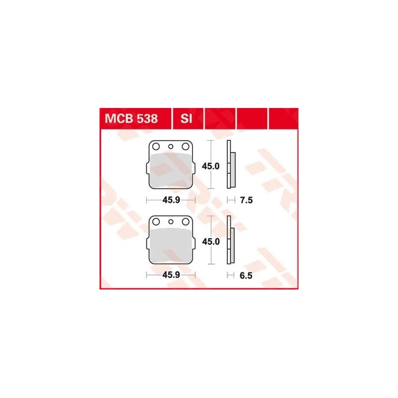 SI Series Sindered Off-Road Brake Pads