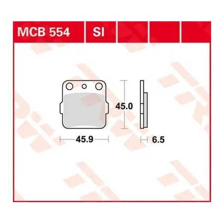 SI Series Sindered Off-Road Brake Pads