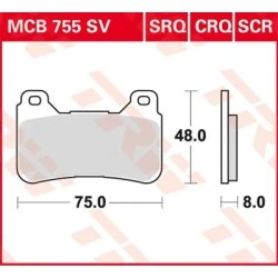 SV Series Sindered Brake Pads