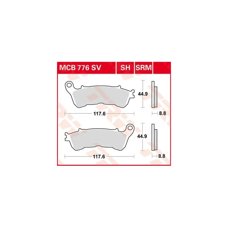 SV Series Sindered Brake Pads