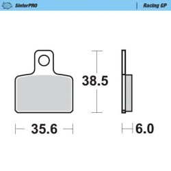 Racing GP SinterPRO Offroad Brake Pads