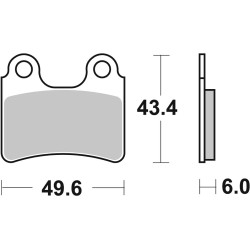 RSI Offroad Racing Sintered Brake Pads