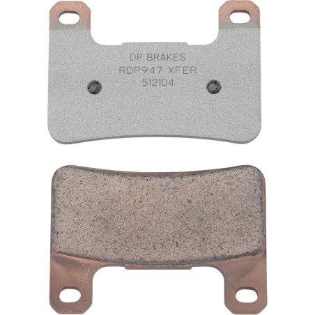 Plaquettes de frein frittées titane RDP X-Race