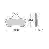 Racing Brake Pads ATV