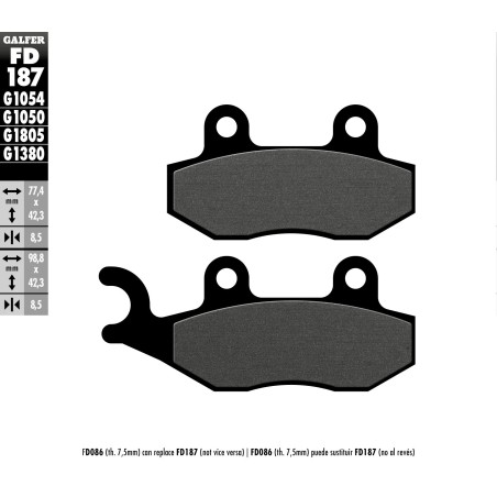 Brake Pad Orcanic
