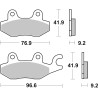 MS Scooter Maxi Sintered Brake Pads